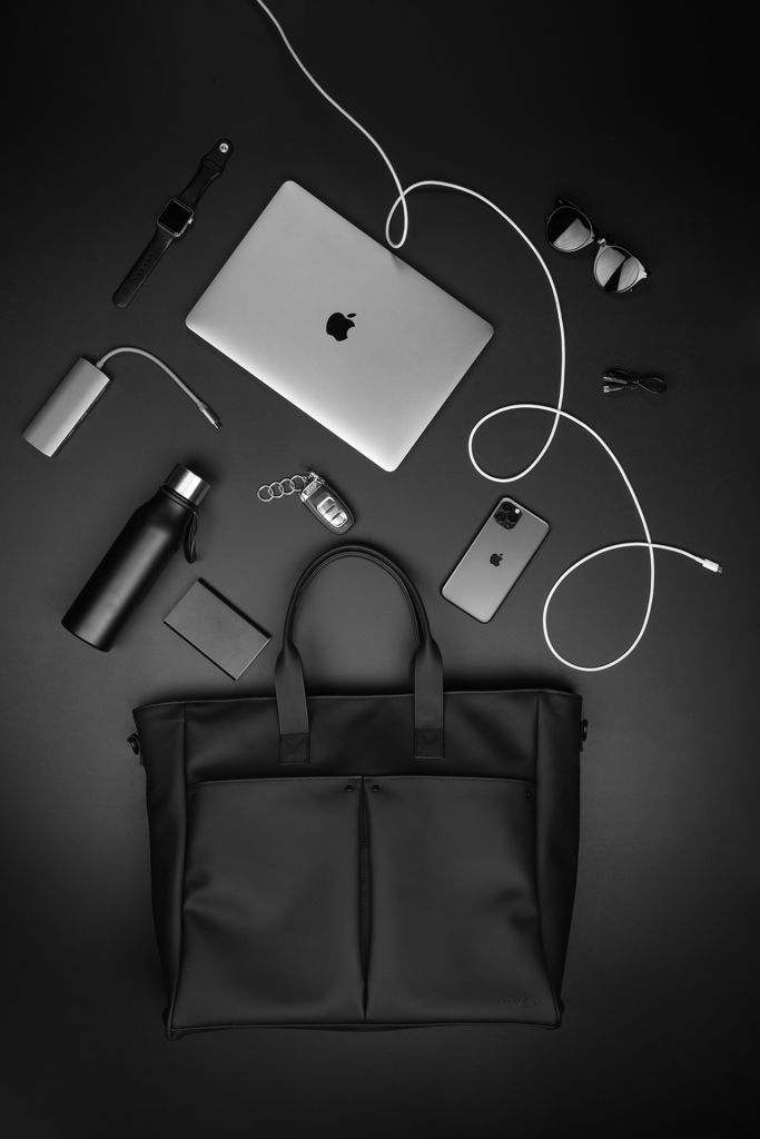VINGA Baltimore Hybrid Office-Bag 17 Zoll – Laptoptasche mit Logo-Druck