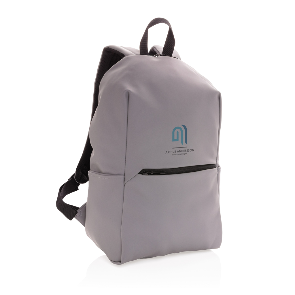 XD Collection Schicker PU Laptop-Rucksack 15,6 Zoll – bedruckbar XD Collection Schicker PU Laptop-Rucksack 15,6 Zoll – bedruckbar