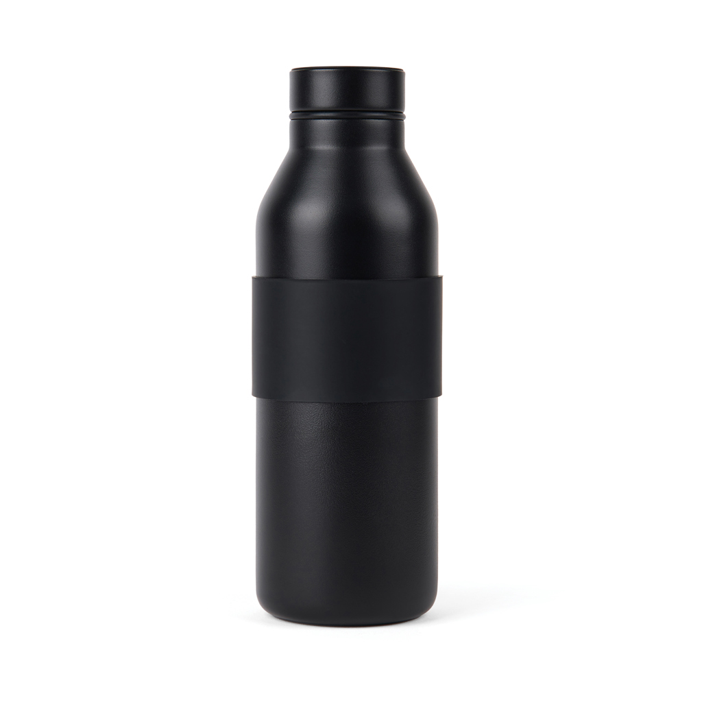 VINGA Niro Thermosflasche 500 ml aus RCS-recyceltem Edelstahl mit Logo