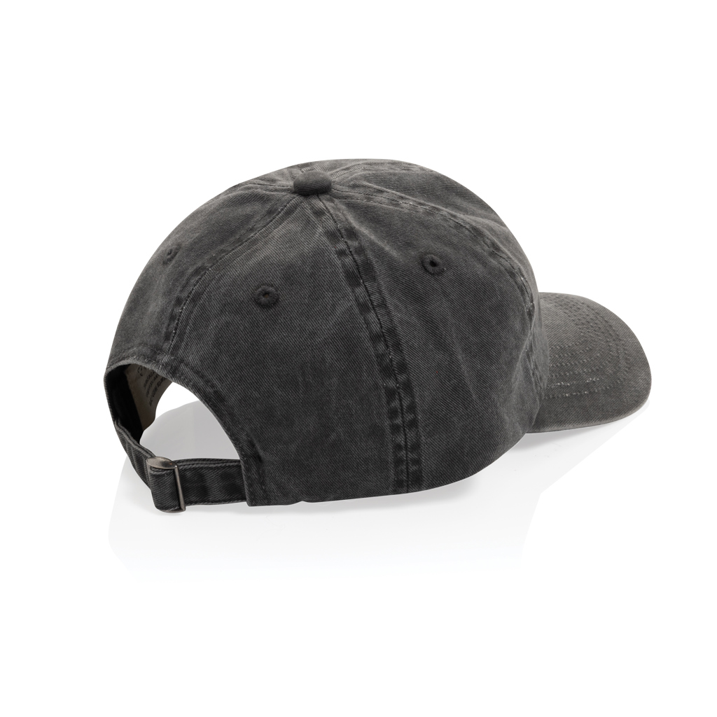 XD Xclusive BEAU AWARE™ Washed 6-Panel Cap aus Baumwolltwill 270 g/m², mit Logo bestickbar