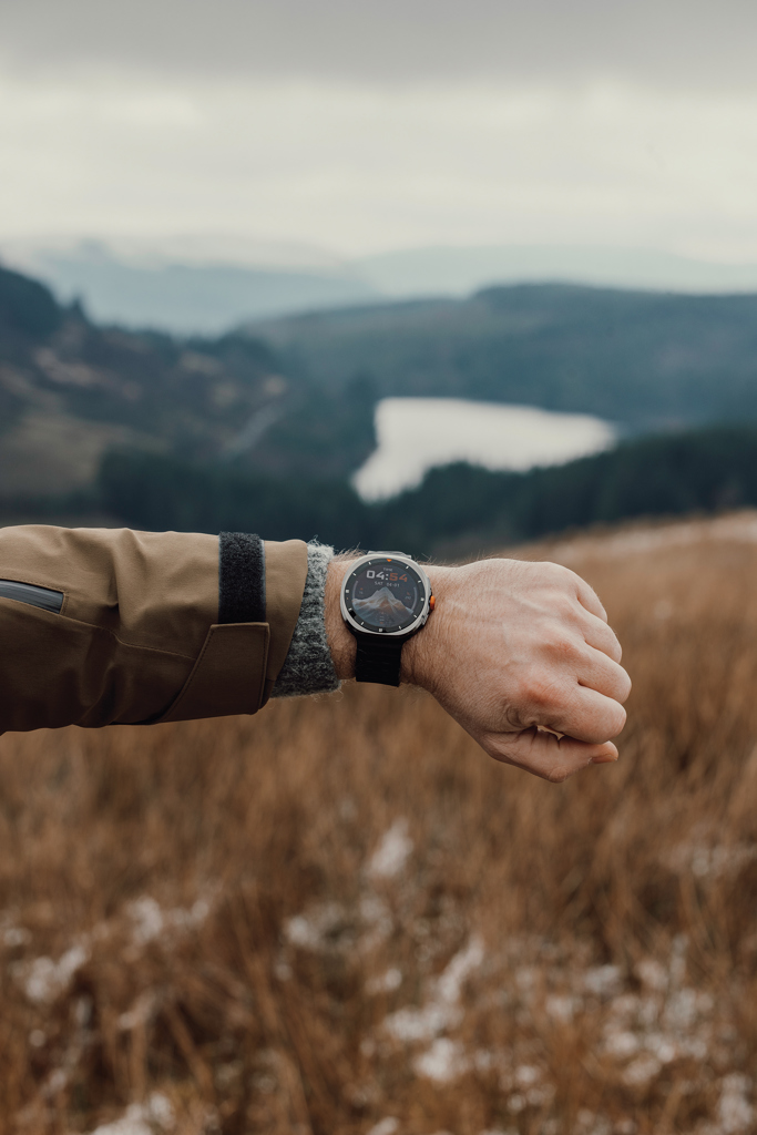 Nordic Drift Titan High Performance Smartwatch mit AMOLED-Display und Lasergravur
