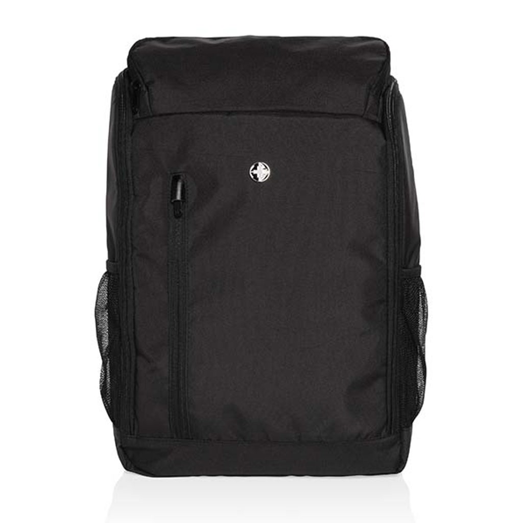 Swiss Peak AWARE Easy Access Laptop-Rucksack 15,6 Zoll aus recyceltem PET