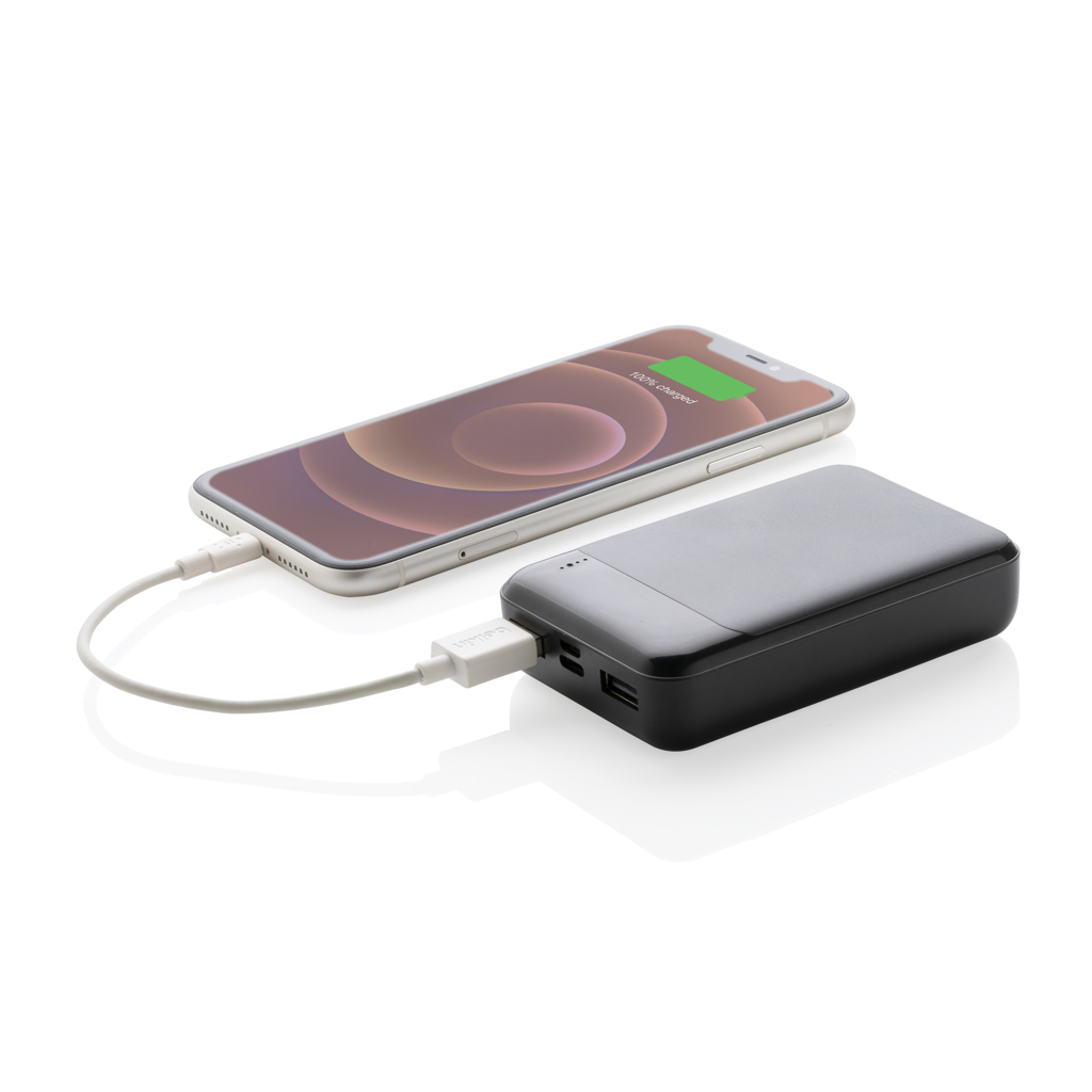 XD Collection 10.000 mAh Powerbank aus RCS-recyceltem ABS — bedruckbar XD Collection 10.000 mAh Powerbank aus RCS-recyceltem ABS — bedruckbar
