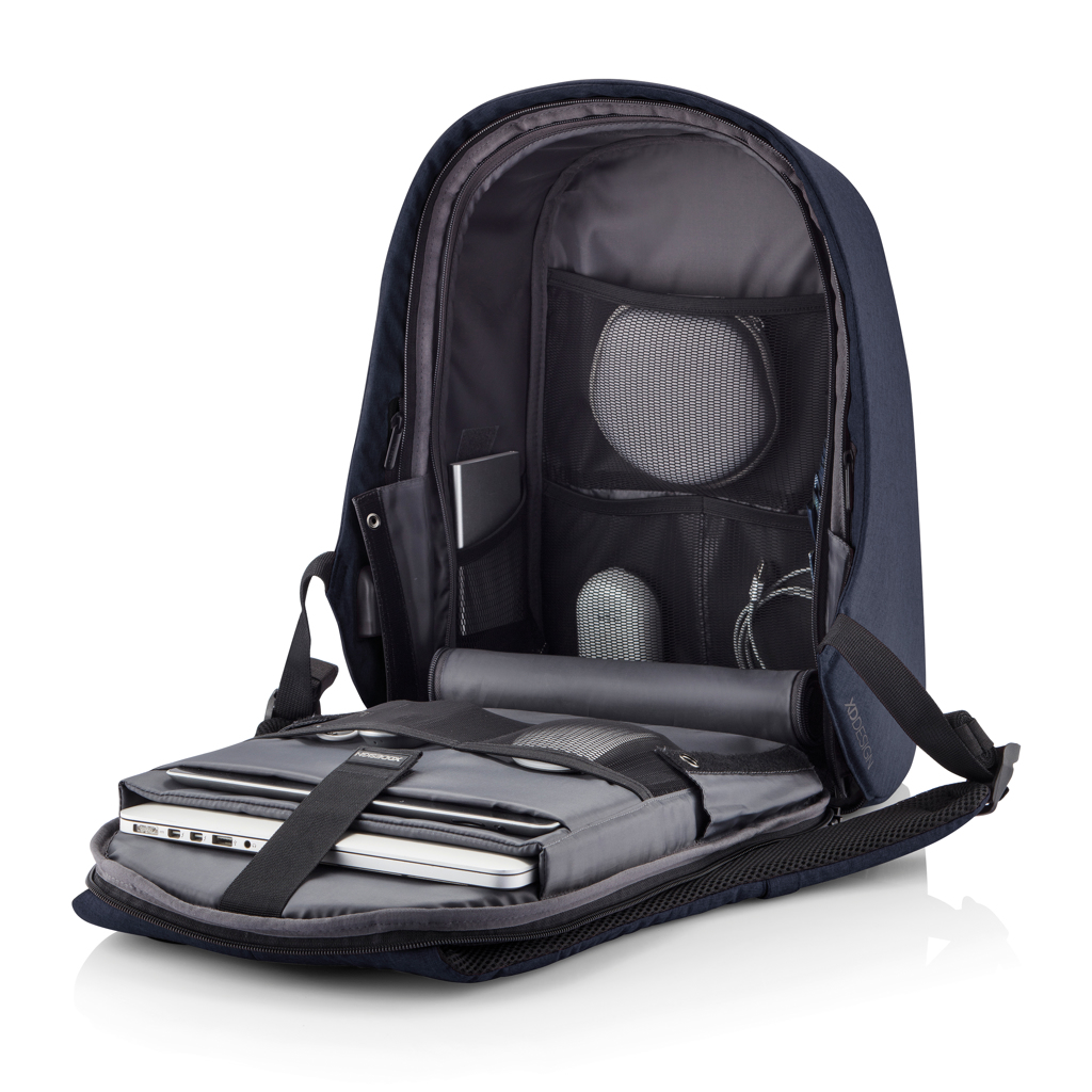 XD Design Bobby Hero XL Anti-Diebstahl-Rucksack aus rPET — bedruckbar XD Design Bobby Hero XL Anti-Diebstahl-Rucksack aus rPET — bedruckbar