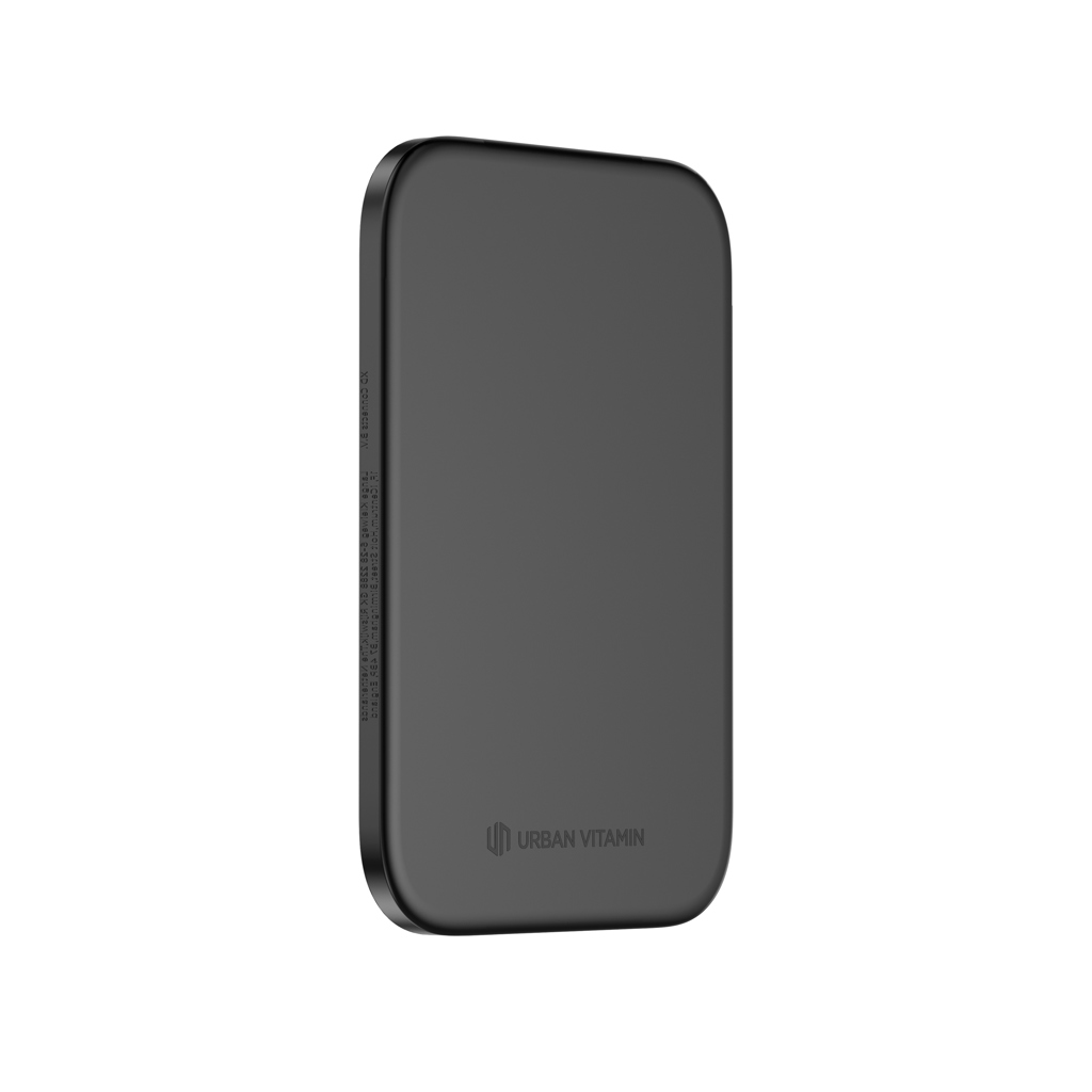 Urban Vitamin Concord ultradünne Powerbank 3.000 mAh mit kabellosem Laden – mit Logo bedruckbar Urban Vitamin Concord ultradünne Powerbank 3.000 mAh mit kabellosem Laden – mit Logo bedruckbar