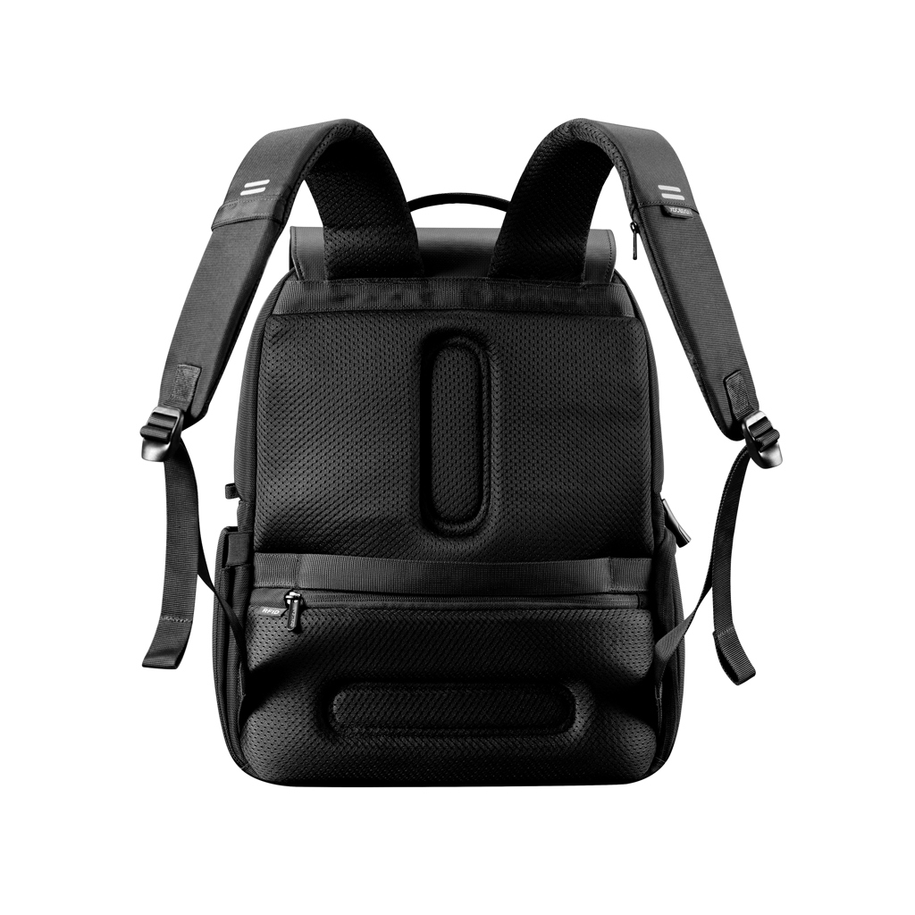 XD Design Soft Daypack — RPET-Rucksack mit RFID-Fach und 16-Zoll-Laptopfach, bedruckbar
