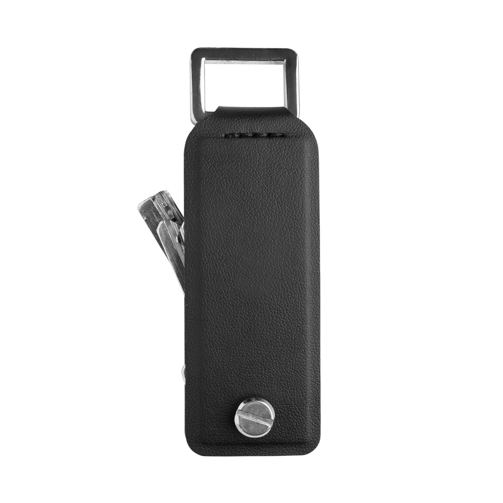 Swiss Peak Tula 3-tlg. Organizer-Set aus RCS-zertifiziertem Recycling-PU und Aluminium, mit Lasergravur veredelbar