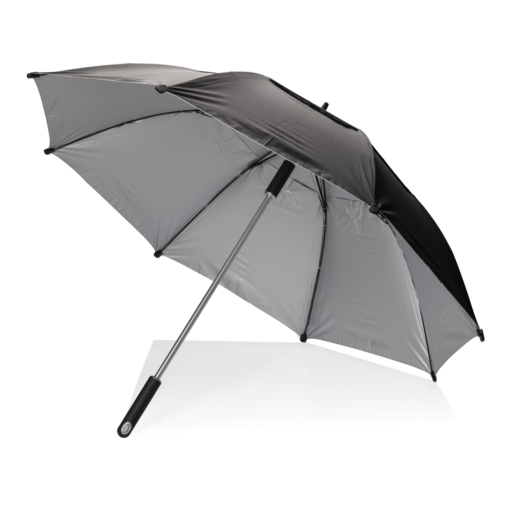 AWARE 27 Zoll Hurricane Sturmschirm aus recyceltem PET, bedruckbar AWARE 27 Zoll Hurricane Sturmschirm aus recyceltem PET, bedruckbar