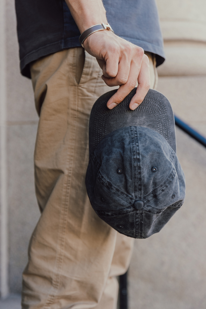XD Xclusive BEAU AWARE™ Washed 6-Panel Cap aus Baumwolltwill 270 g/m², mit Logo bestickbar