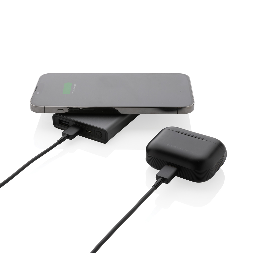 TerraCharge 5000mAh RCS Aluminium Powerbank - Exklusives Werbegeschenk für Events