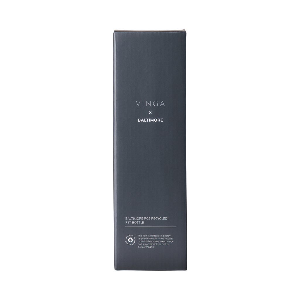 VINGA Baltimore Edelstahlflasche 600 ml (RCS, recycelt) – mit Logo veredelbar VINGA Baltimore Edelstahlflasche 600 ml (RCS, recycelt) – mit Logo veredelbar