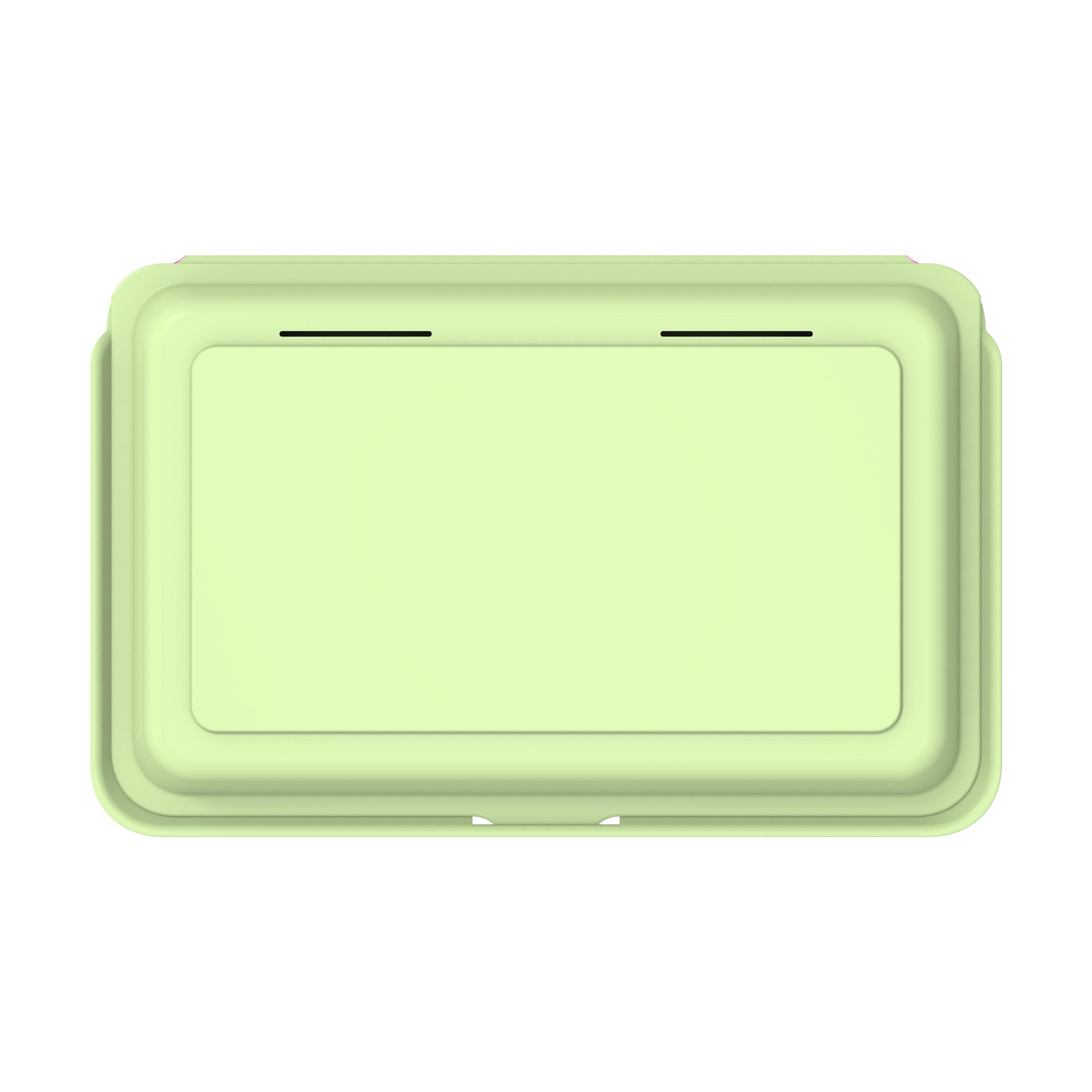 Menübox "ToGo" medium – TopView_Gruen Menübox "ToGo" medium
