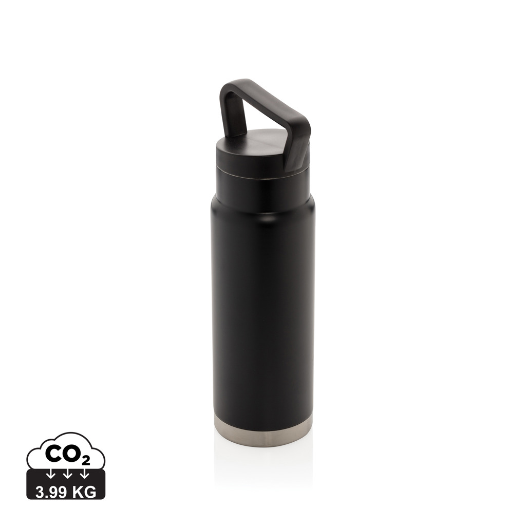XD Collection Vakuum-Flasche 650 ml mit Tragegriff, Edelstahl