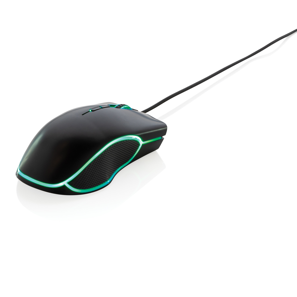 PVC-freie RGB-Gaming-Maus 7200 DPI – schwarz