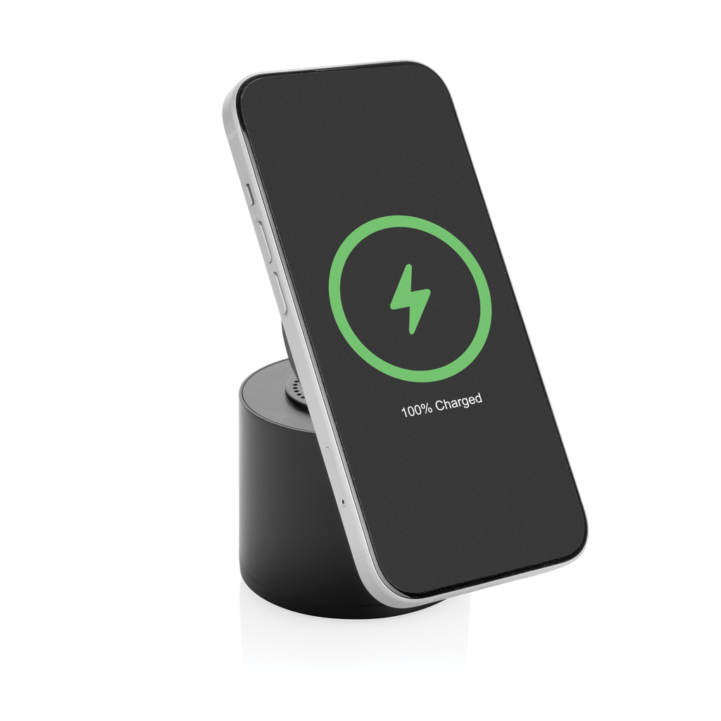 XD Collection Magpulse 3W Bluetooth-Lautsprecher aus RCS-recyceltem ABS mit Magnethalter