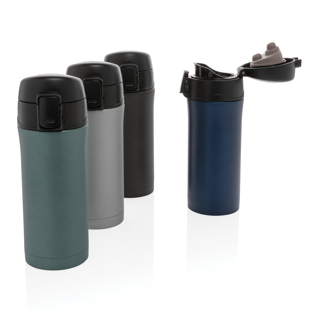 XD Collection Metallic Easy-Lock Vakuum-Becher 300 ml mit Logo XD Collection Metallic Easy-Lock Vakuum-Becher 300 ml mit Logo