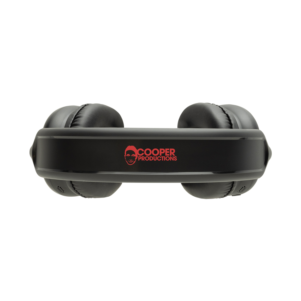 XD Collection Spectra Over-Ear-Kopfhörer mit herausnehmbarem Akku, 43 % recyceltes Material, mit Logo bedruckbar