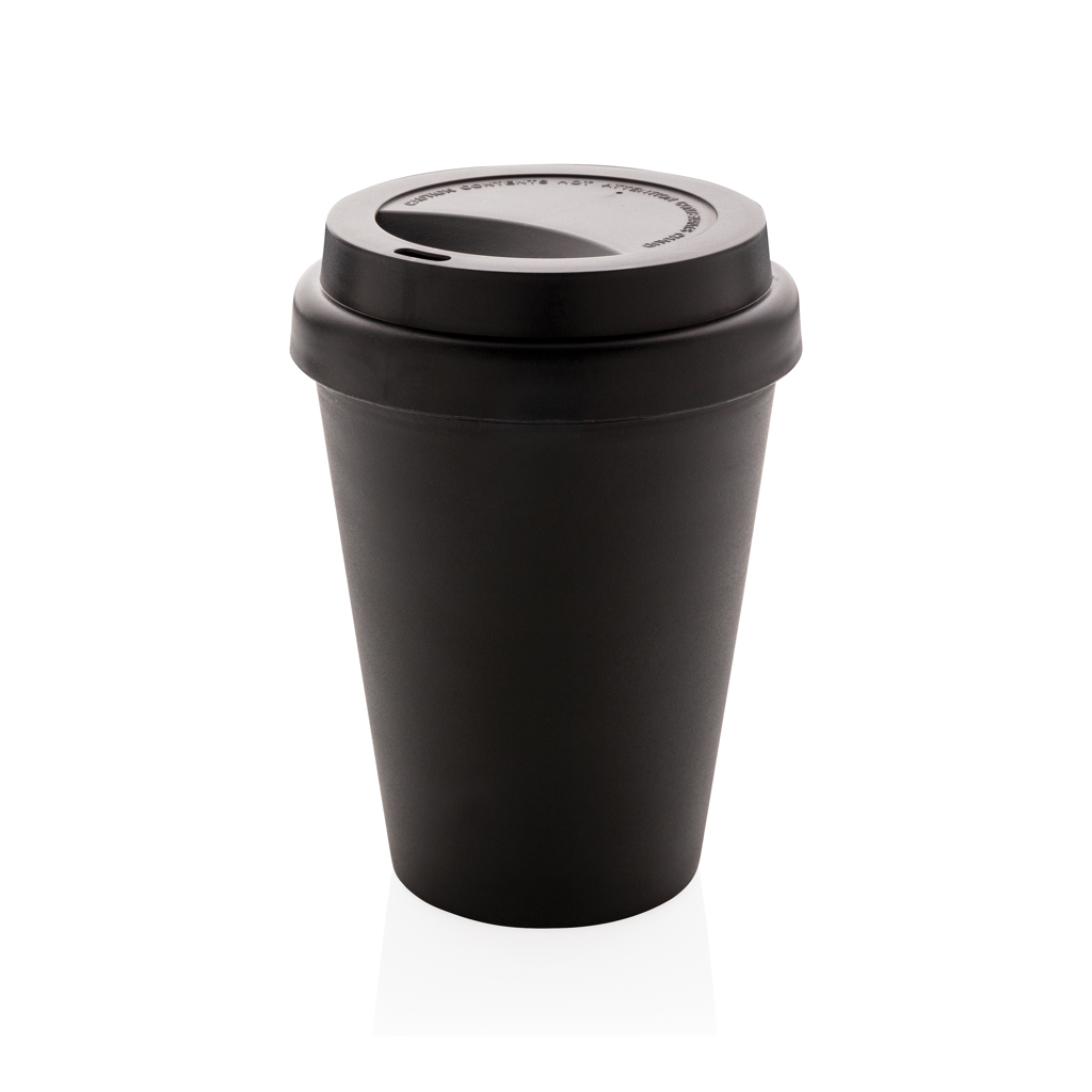 XD Collection Kaffeebecher doppelwandig 300 ml aus PP, bedruckbar