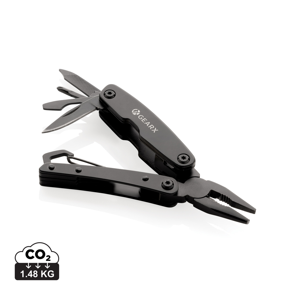Pro Edelstahl Multitool 420, FSC®-Mix-Verpackung – schwarz