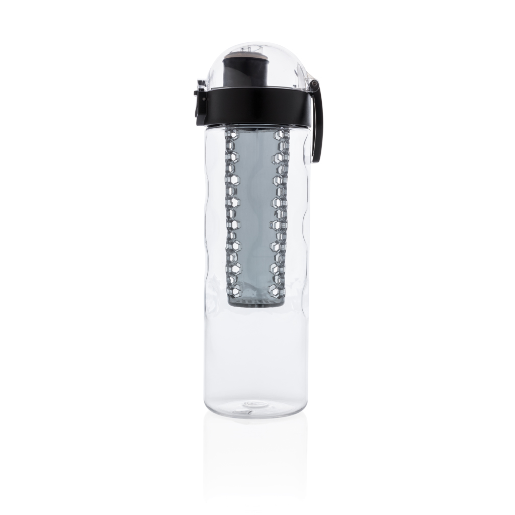 BPA-freie Tritan Aromaflasche 700 ml auslaufsicher schwarz