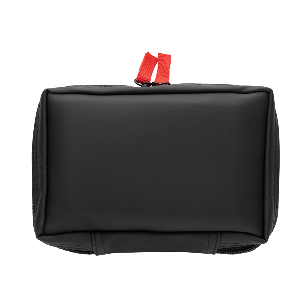 XD Collection Erste-Hilfe-Set in RCS-zertifizierter Nubuk-PU-Tasche, bedruckbar