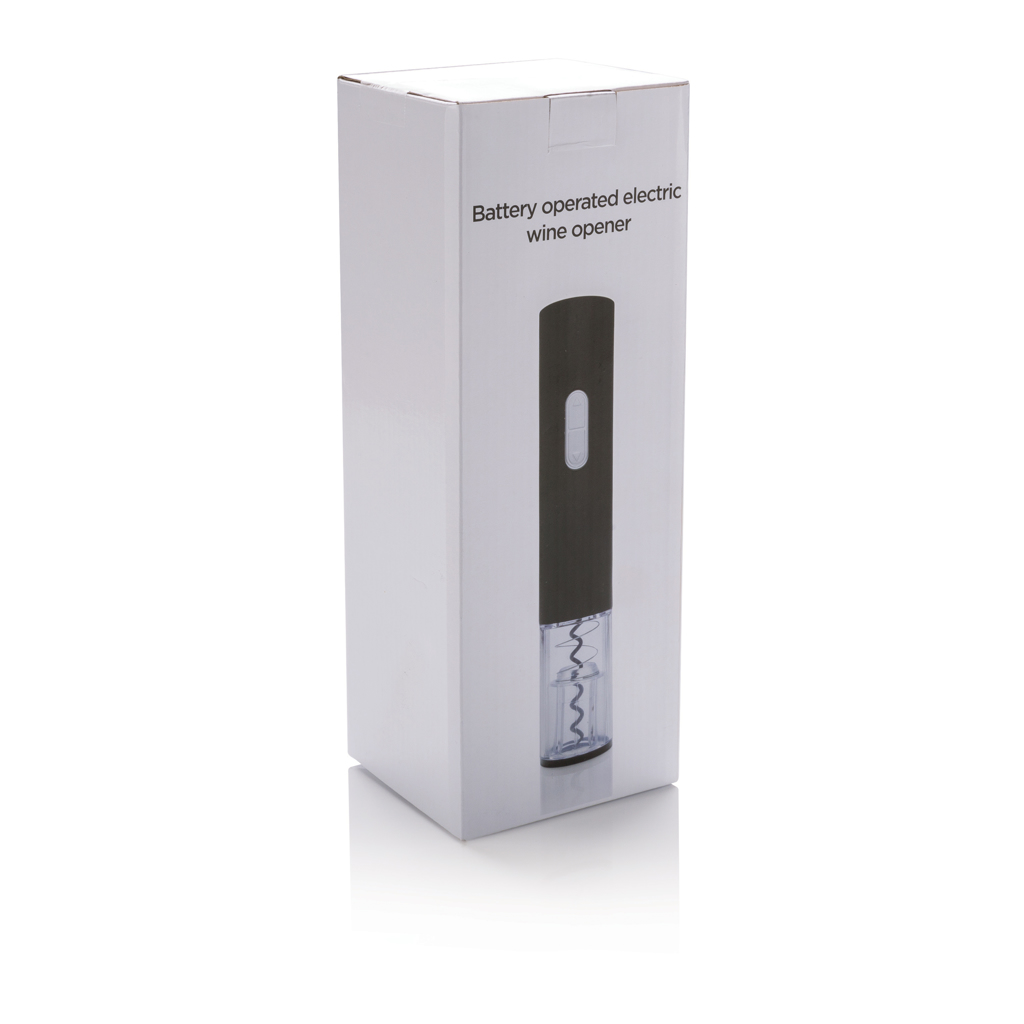 Elektronischer Weinöffner XD Collection — batteriebetrieben, mit Tampondruck Elektronischer Weinöffner XD Collection — batteriebetrieben, mit Tampondruck