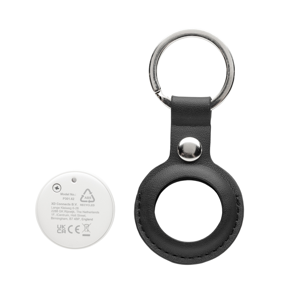 Findmate Dual Bluetooth-Tracker aus recyceltem ABS, RCS-zertifiziert, mit Logo bedruckbar Findmate Dual Bluetooth-Tracker aus recyceltem ABS, RCS-zertifiziert, mit Logo bedruckbar