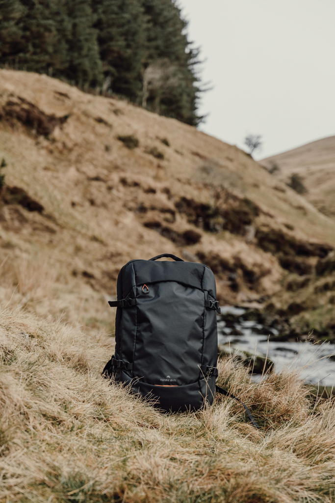 Nordic Drift RCS Traveling Rucksack 25L, recyceltes PET, mit Logo bedruckbar