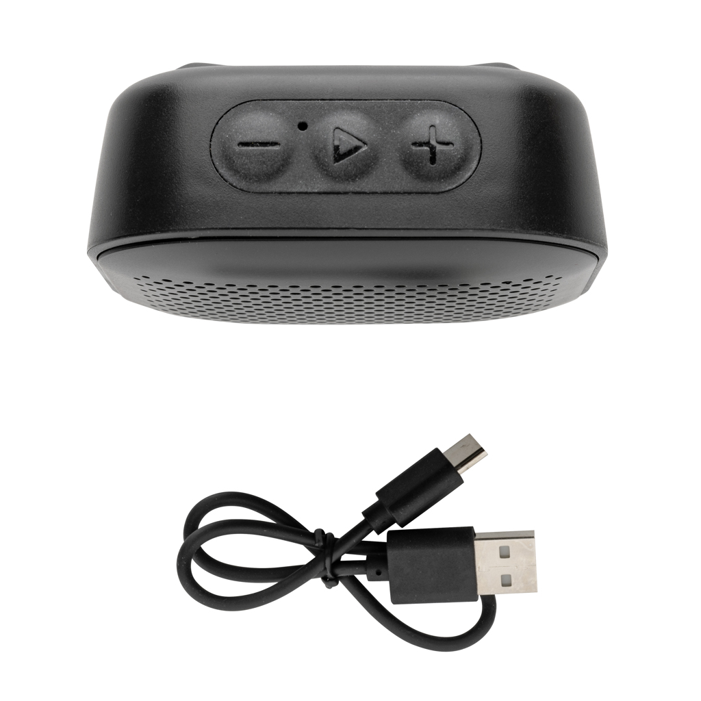 XD Collection Soundbox 3W Bluetooth-Lautsprecher aus RCS-recyceltem Kunststoff