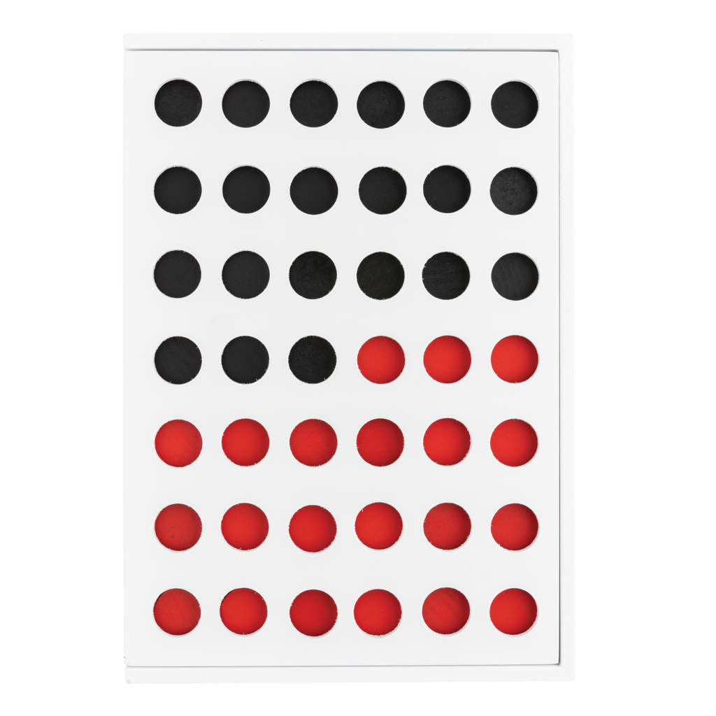 Connect Four Holzspiel aus FSC-Holz mit Logo-Veredelung Connect Four Holzspiel aus FSC-Holz mit Logo-Veredelung
