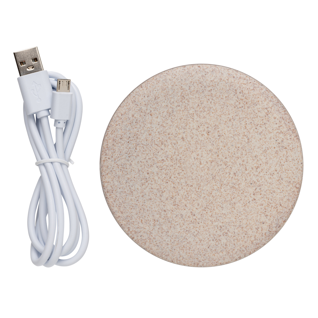 Wireless Charger Weizenstroh 5W – XD Collection Wireless Charger Weizenstroh 5W – XD Collection