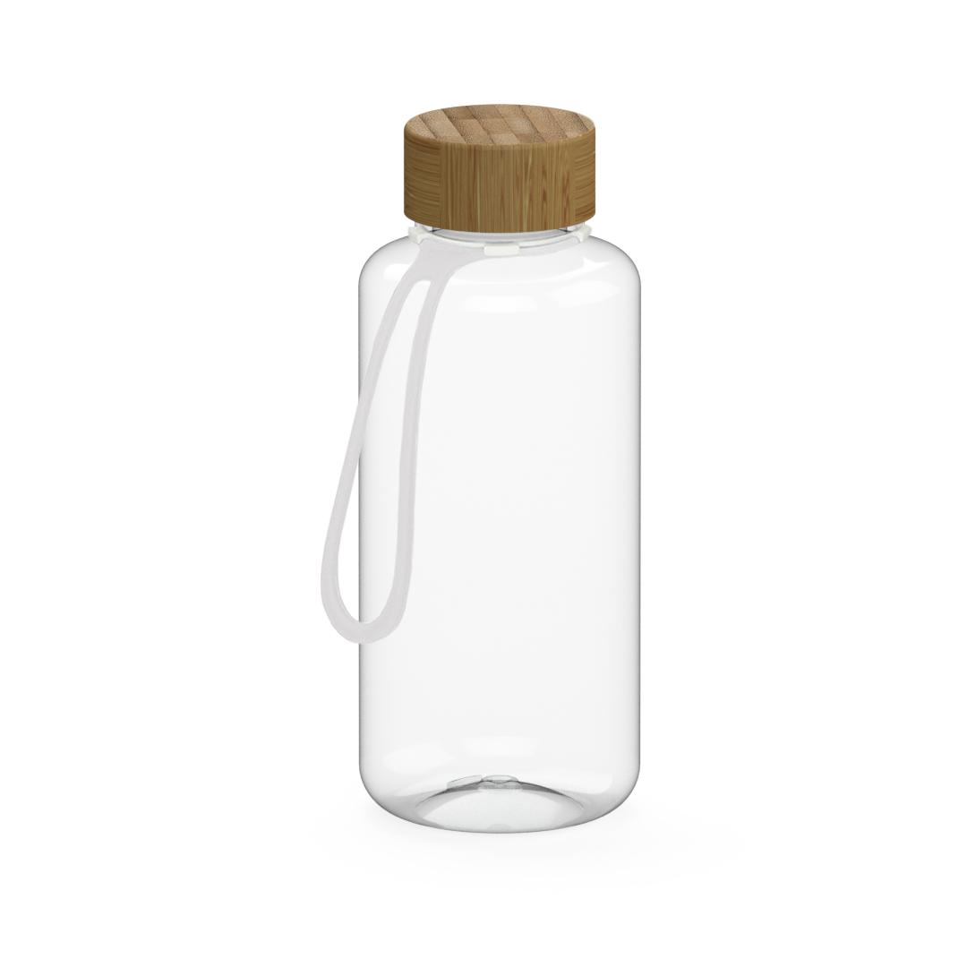 Trinkflasche "Natural", 1,0 l, inkl. Strap – transparent Trinkflasche "Natural", 1,0 l, inkl. Strap – transparent