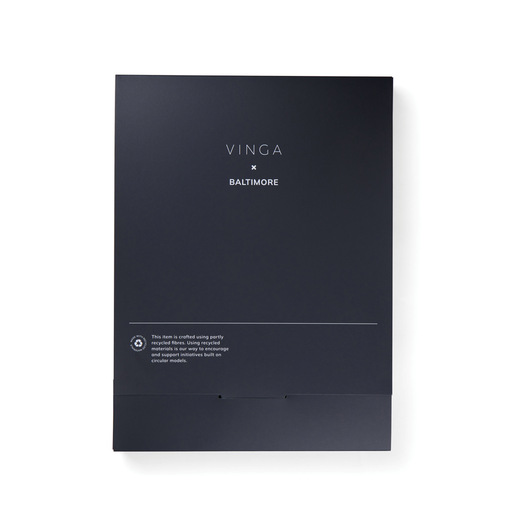 VINGA Baltimore RCS A4 Portfolio aus recyceltem Polyester – bedruckbar