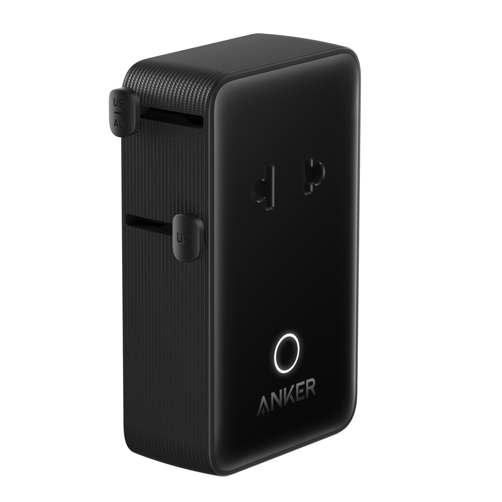 Anker Nano Reiseadapter 5-in-1 mit 20 W USB-C, mit Logo bedruckbar
