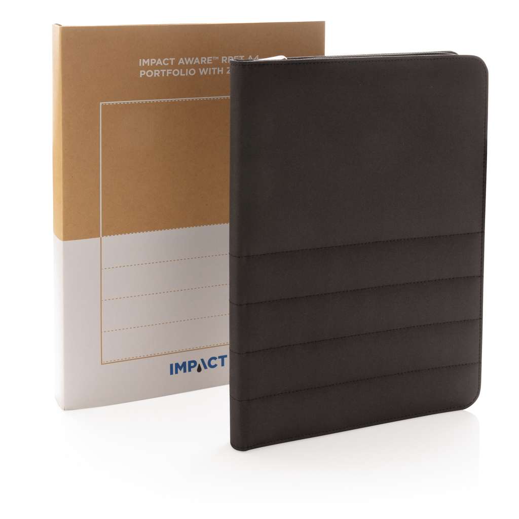 XD Xclusive Impact AWARE RPET A4 Portfolio mit Reißverschluss