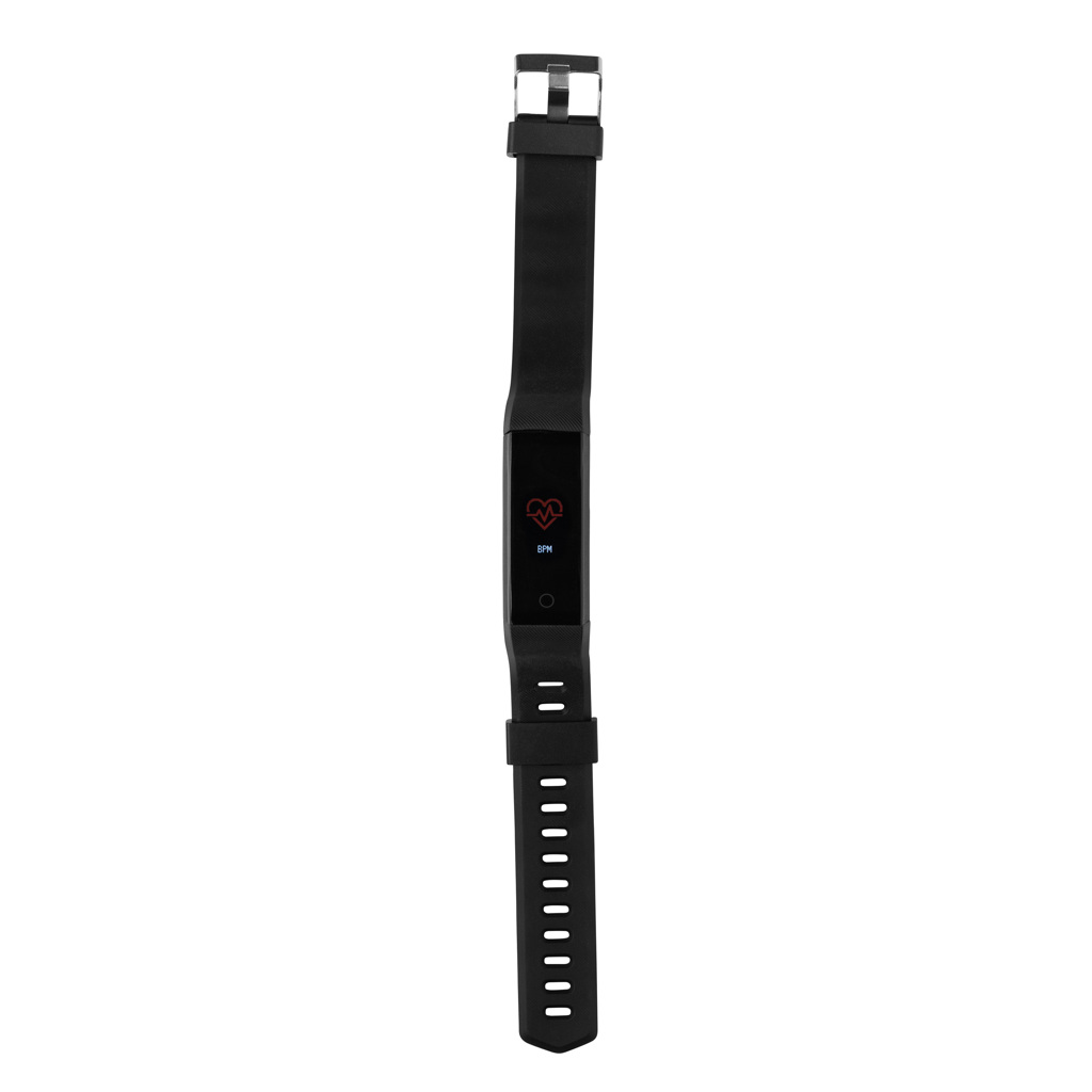 XD Collection Sense Fit Tracker aus recyceltem TPU mit Pulsmesser, bedruckbar XD Collection Sense Fit Tracker aus recyceltem TPU mit Pulsmesser, bedruckbar