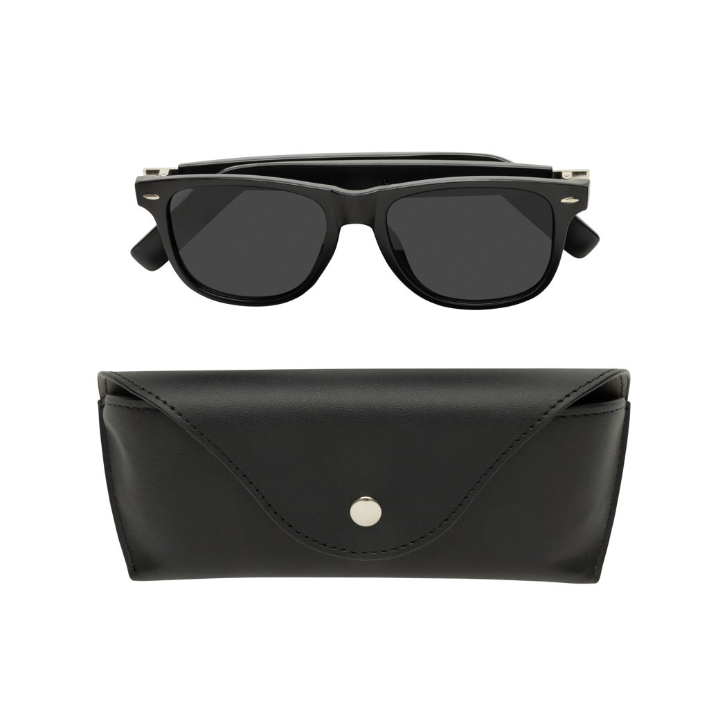 XD Collection Miro KI-Audiobrille mit Übersetzungsfunktion und UV400-Gläsern – mit Logo