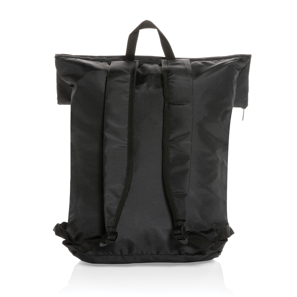 Dillon AWARE RPET faltbarer Lightweight-Rucksack mit Logo bedruckbar