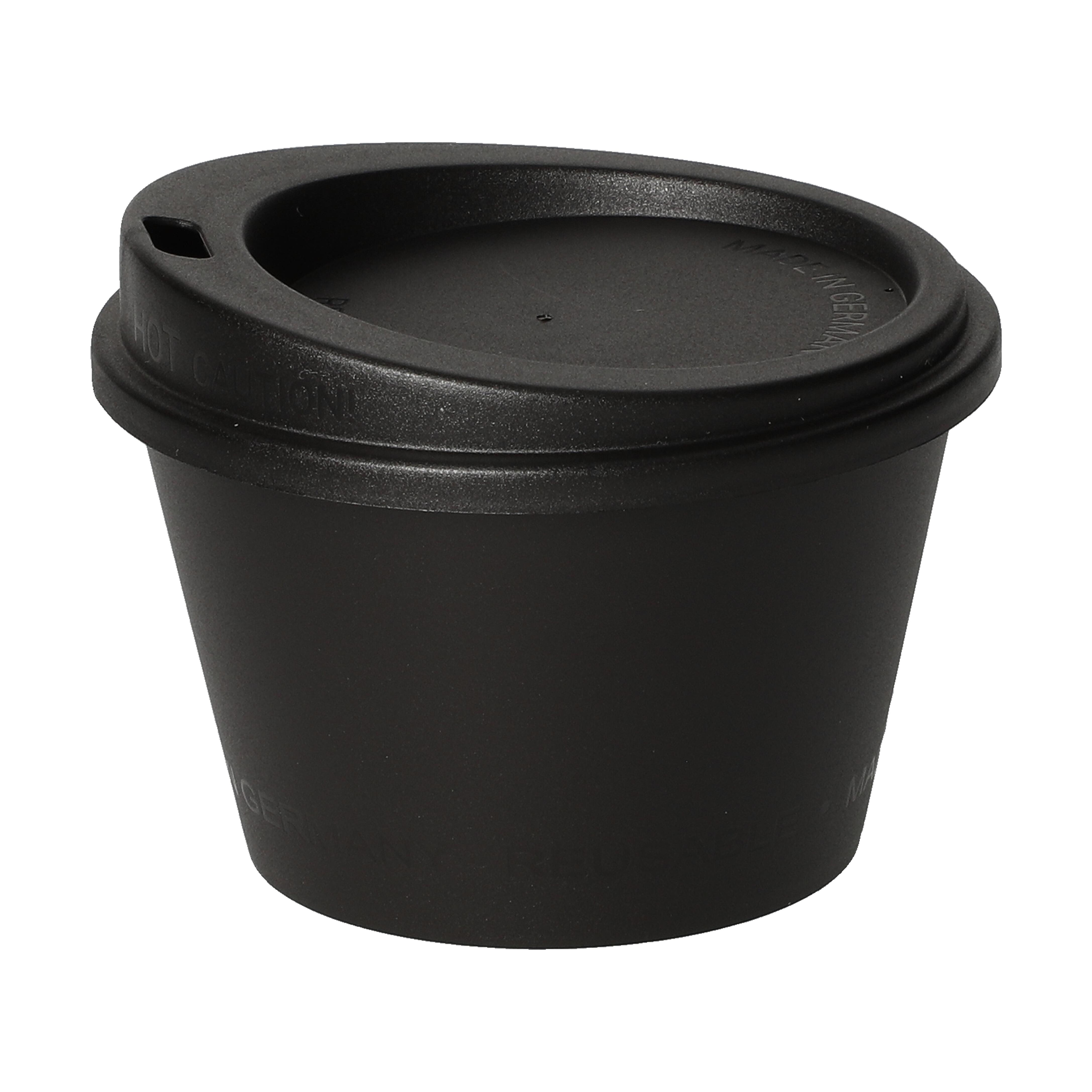 Kaffeebecher "ToGo", 0,1 l – schwarz Kaffeebecher "ToGo", 0,1 l – schwarz