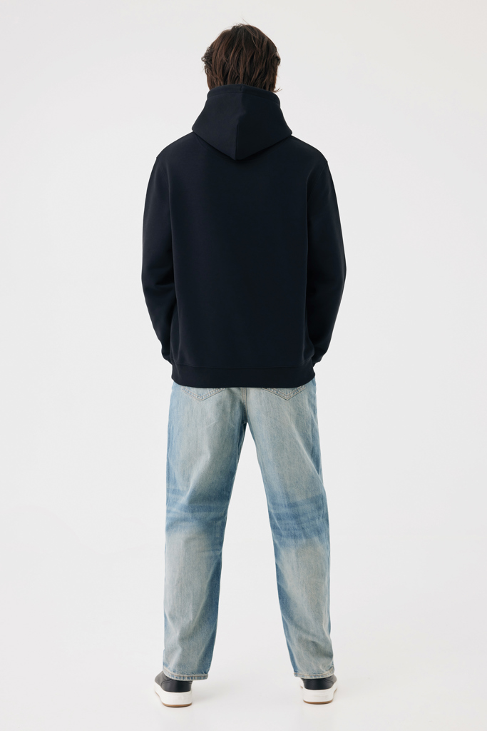 IQONIQ Joshua Hoodie 340 g/m² aus Bio- und recycelter Baumwolle – mit Logo bestickbar und bedruckbar