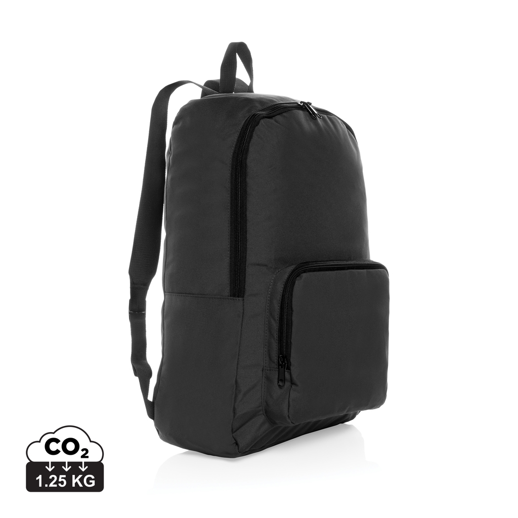 Dillon AWARE RPET faltbarer Rucksack bedruckbar