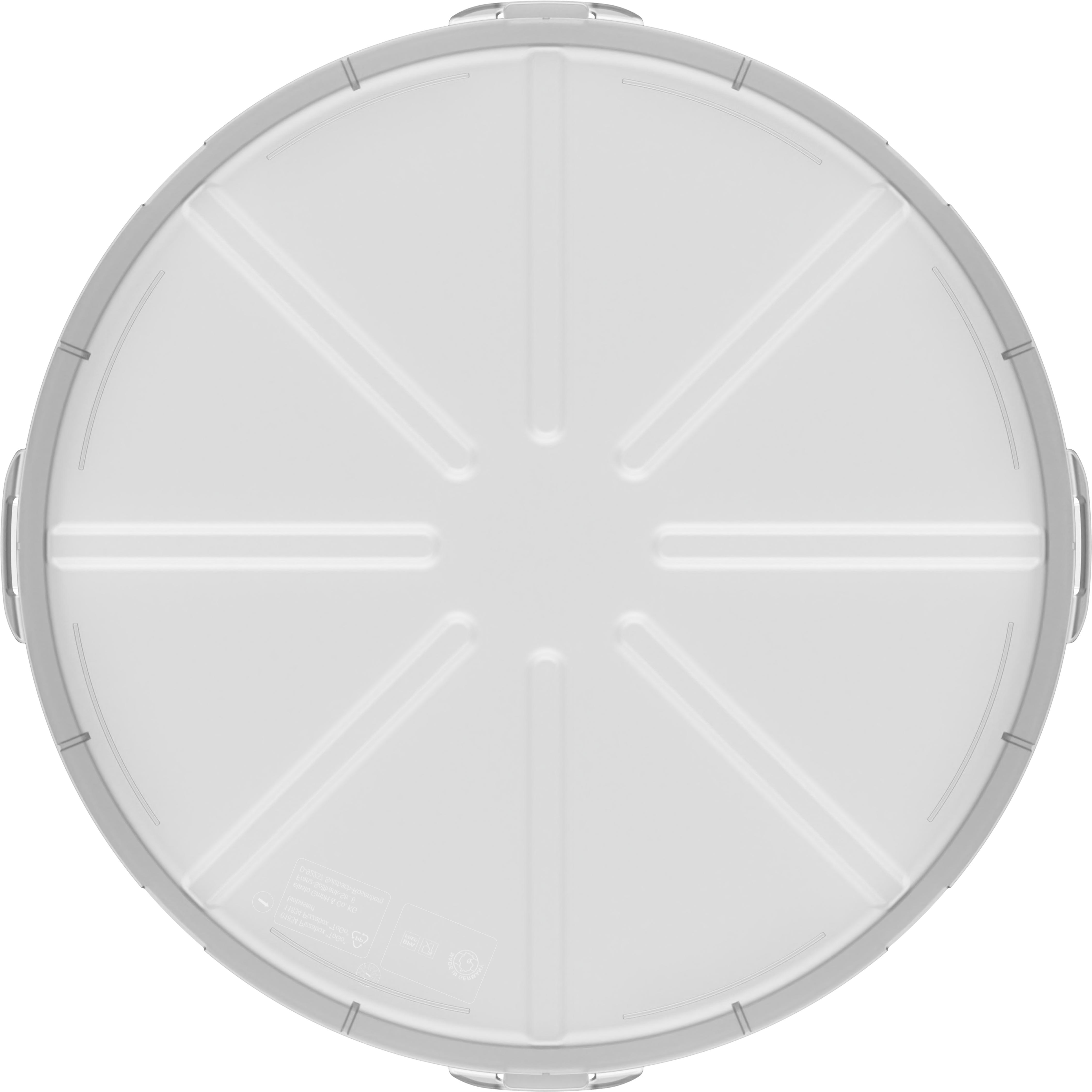 Pizzabox "ToGo" – TopView_Transparent Pizzabox "ToGo"