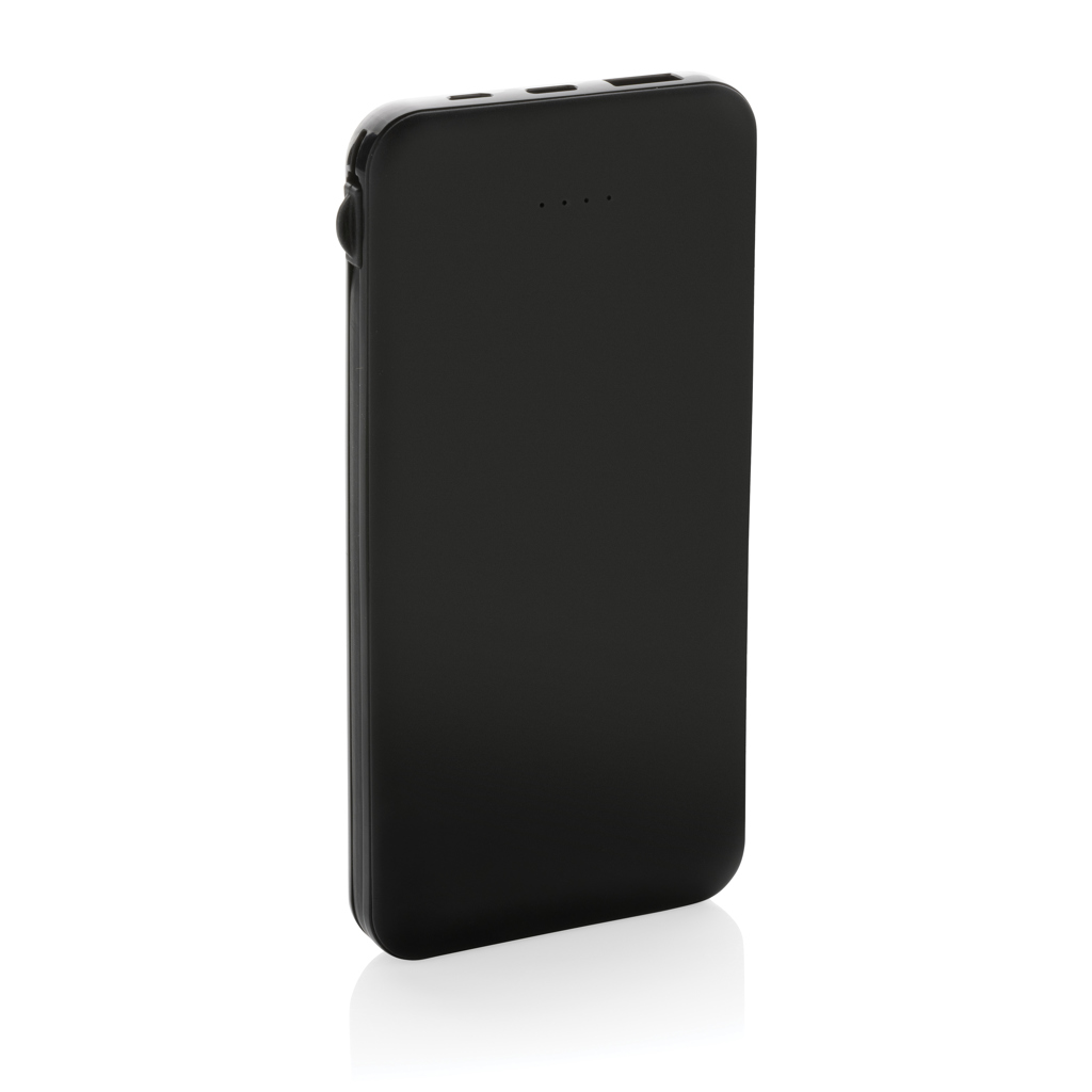 Lockhart Flat 10.000mAh RCS-Powerbank – Innovatives Werbegeschenk mit Logo