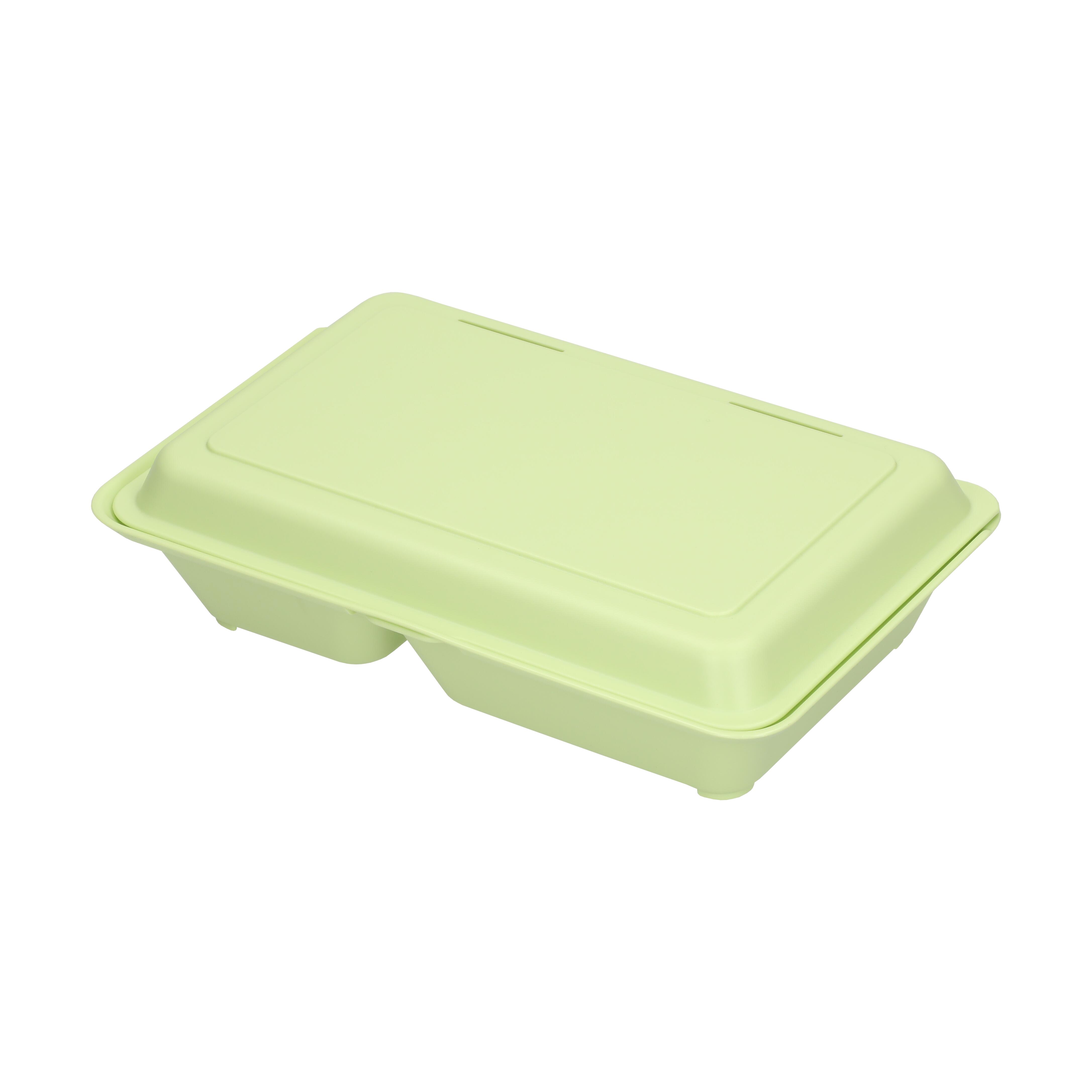 Menübox "ToGo" medium – geselliges grün