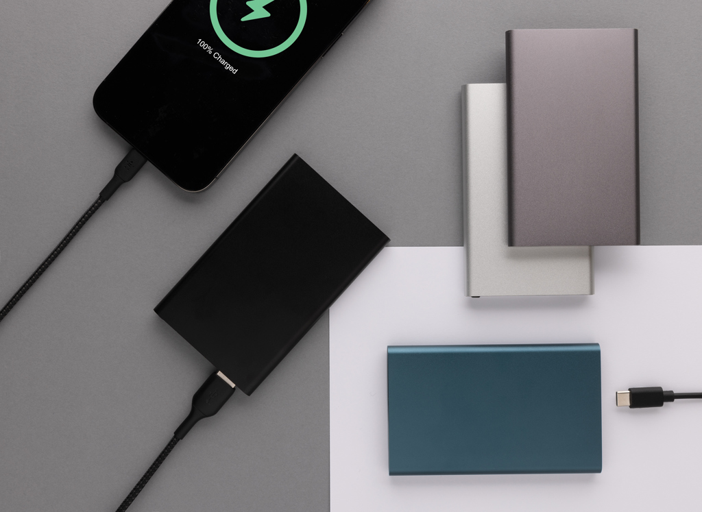 Powerbank 4000mAh RCS-Aluminium – Innovatives Event-Gadget mit Logo