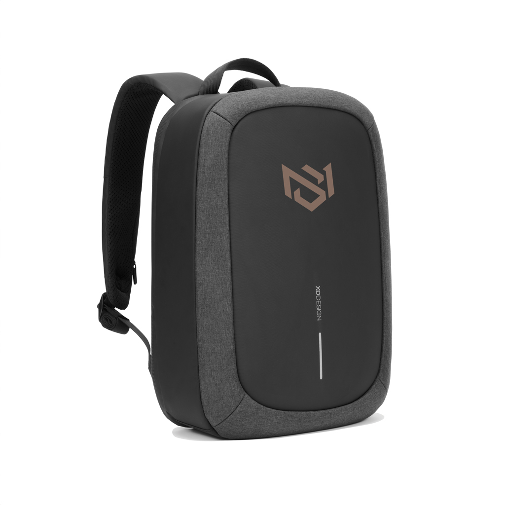 XD Design Bobby Edge Anti-Diebstahl-Rucksack aus R-PET mit RFID-Schutz und Logo-Veredelung XD Design Bobby Edge Anti-Diebstahl-Rucksack aus R-PET mit RFID-Schutz und Logo-Veredelung