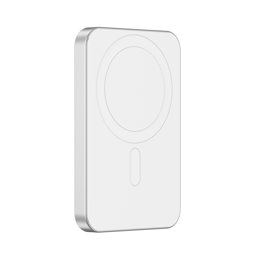 Urban Vitamin Richmond 5000mAh Magnetische Wireless-Powerbank aus RCS-Recyclingmaterial