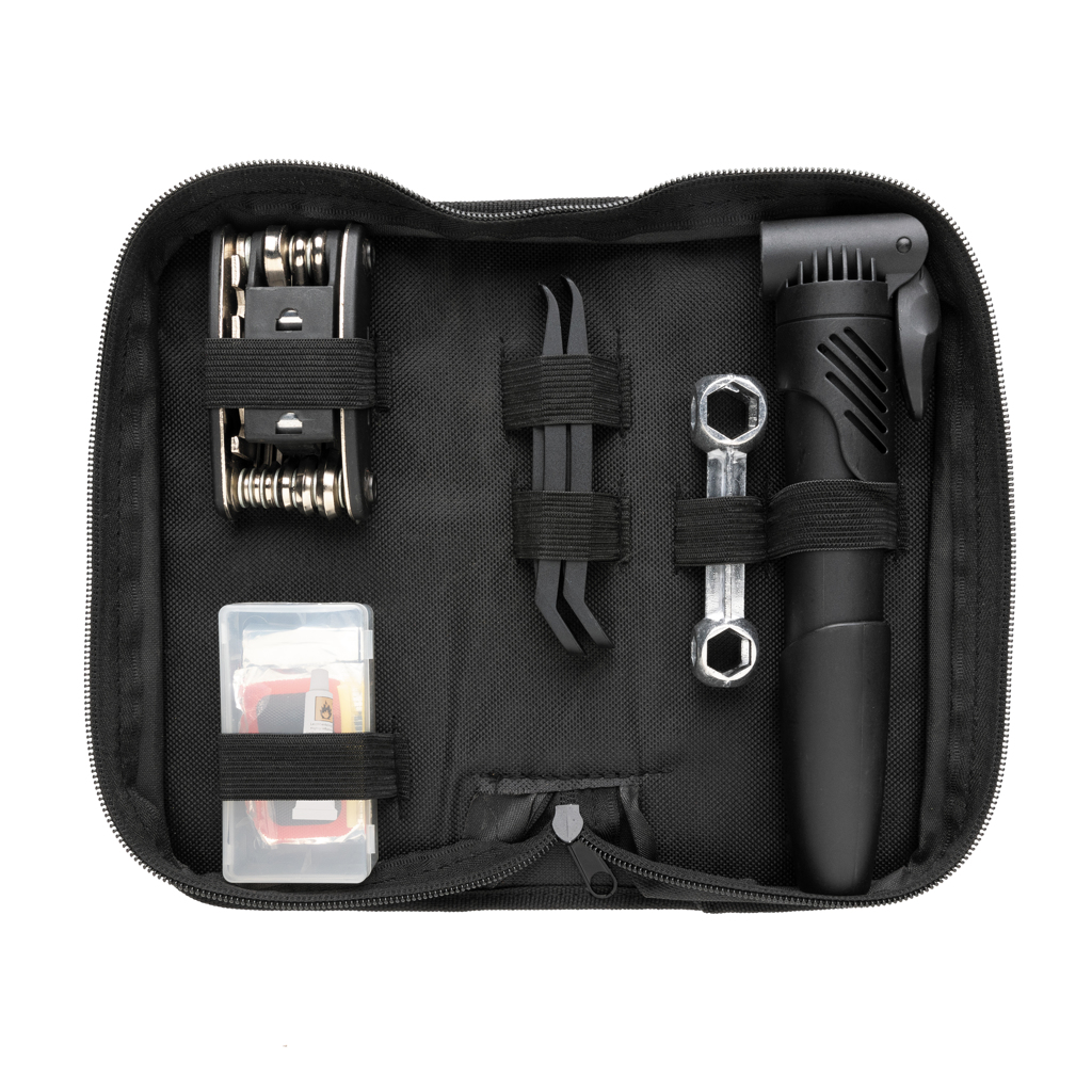 17-tlg. Fahrradreparatur-Set XD Collection mit 16-in-1 Multitool, bedruckbar 17-tlg. Fahrradreparatur-Set XD Collection mit 16-in-1 Multitool, bedruckbar