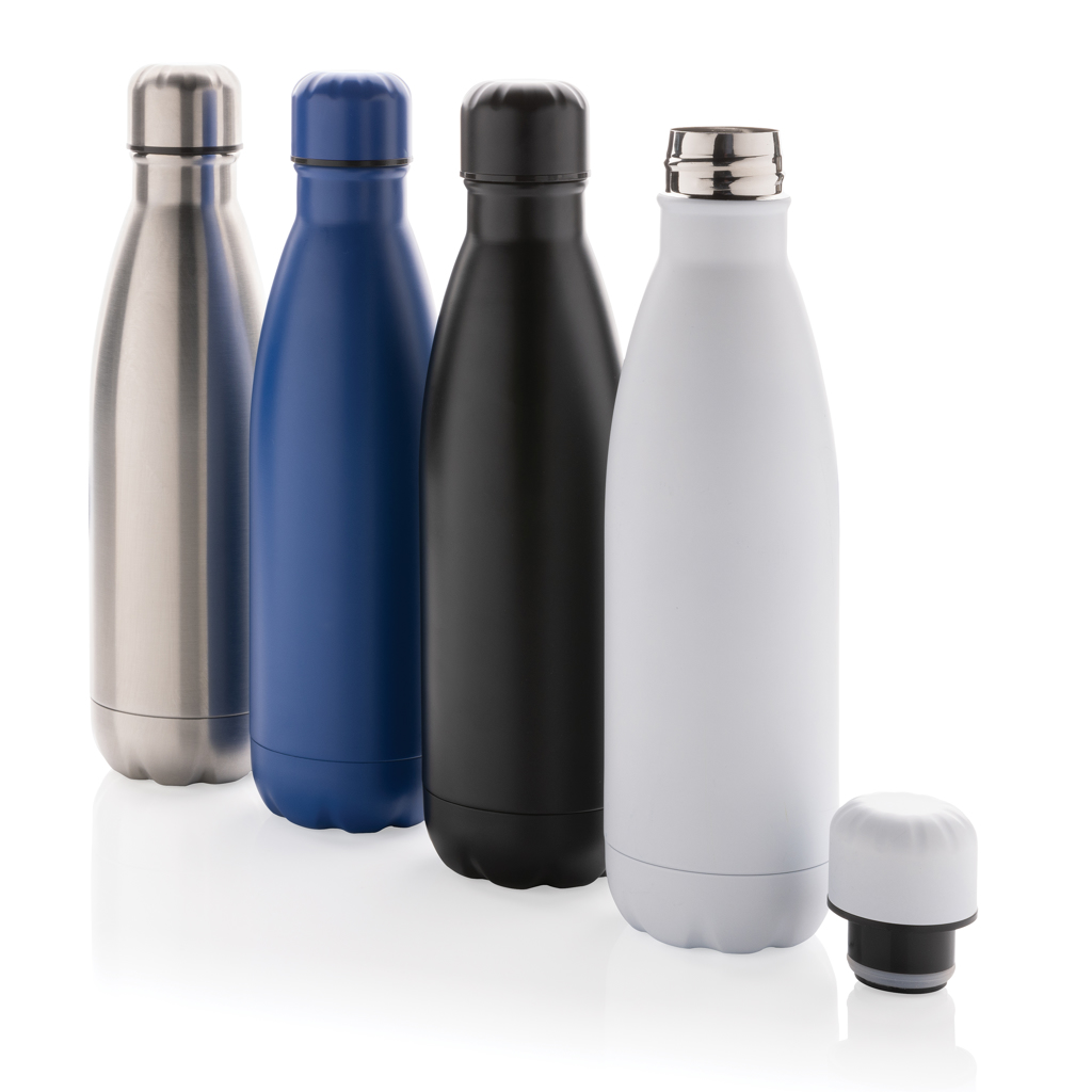 Eureka Wasserflasche 500 ml aus recyceltem Edelstahl (RCS) — bedruckbar