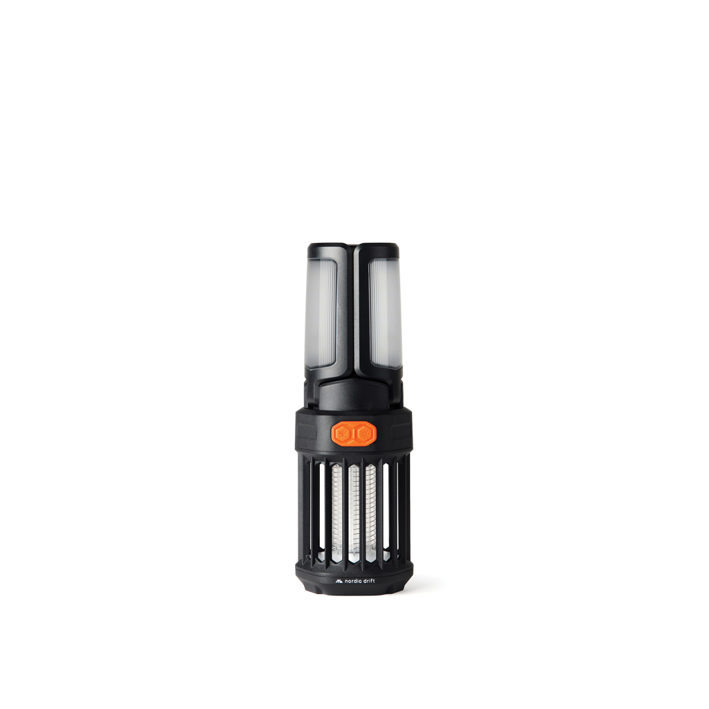 Nordic Drift Titan Campinglampe mit Mückenschutz, USB-C-Akku, bedruckbar Nordic Drift Titan Campinglampe mit Mückenschutz, USB-C-Akku, bedruckbar